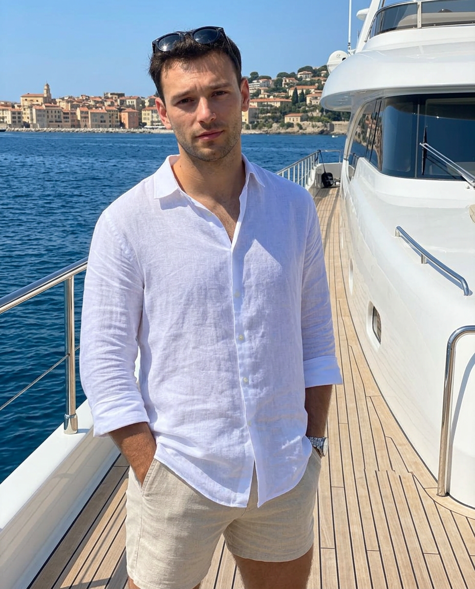 Harbour pontoon to superyacht deck, After